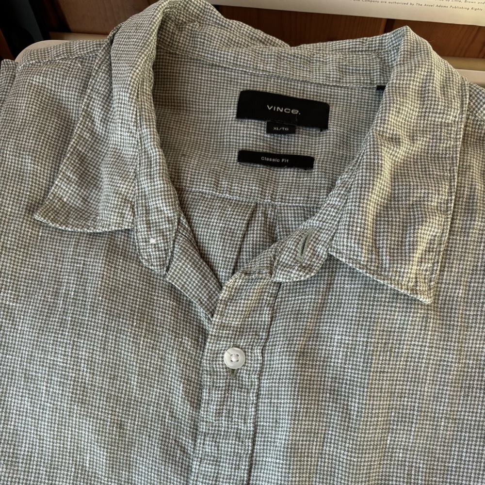 Vince Linen Button Down - image 2
